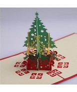 Select Pack: 3-Card Pack - 3D Christmas Tree Greeting Cards Memories Tre... - $41.11 CAD