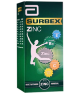 Surbex Zinc , High Strength Vitamin B with Zinc 30&#39;S X 2 botlles, Anti-S... - $51.83 CAD