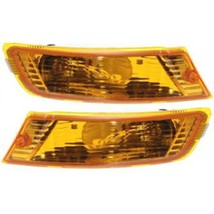  Front LH &amp; RH w/Bulb Turn Signal Light Set For 2005-2007 Jeep Liberty - £31.18 GBP