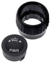 GM Delco CD CD6 radio volume power button +knob. VOL PWR. 03+ truck van ... - $17.56
