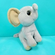 Ty Beanie Boos 6&quot; Plush Sahara Elephant Animal Gray Brown Ears Eyes Stuf... - £11.60 GBP