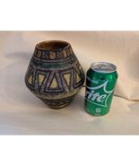 1950 Raymor Bitosso Londi MCM Geometric Pottery Vase Handcrafted Lava 7 ... - $1,502.24 MXN