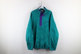 Vtg 90s Mens Large Spell Out Jackson Hole Wyoming Fleece Pullover Sweater USA - £46.68 GBP