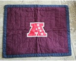 Pottery Barn AMERICAN FOOTBALL CONFERENCE QUILTED PILLOW SHAM Standard  ... - $18.00
