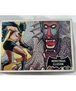 1966 Topps Batman Black Bat Card #48 Monstrous Illusion - £6.12 GBP