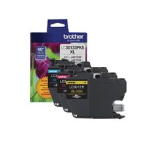 Brother Printer Genuine LC30133PKS 3-Pack High Yield Color Ink Cartridges, Page  - £42.86 GBP