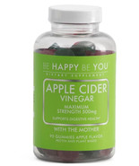 Be Happy Be you Apple cider vinegar Maximum strength 90 gummies Apple fl... - $415.78 MXN