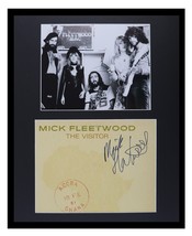 Mick Fleetwood Signed Framed 16x20 Photo Display AW Fleetwood Mac - £197.83 GBP