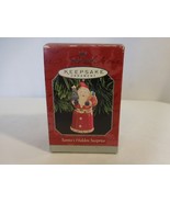 Hallmark Keepsake Ornament - Santa&#39;s Hidden Surprise  1998 QX6913 - $7.92