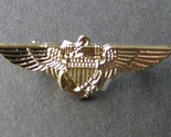 USN NAVY USMC MARINES AVIATOR GOLD COLORED WINGS LAPEL PIN BADGE 1 INCH - $5.74