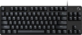 Logitech G413 Tkl Se Mechanical Gaming Keyboard - Compact, Black Aluminum - £47.14 GBP