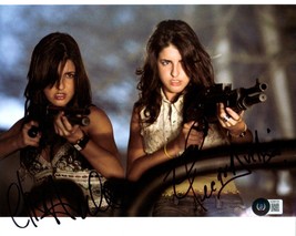 ELECTRA &amp; ELISE AVELLAN SIGNED 8X10 PHOTO MACHETE KILLS NURSES MONA &amp; LI... - £62.43 GBP