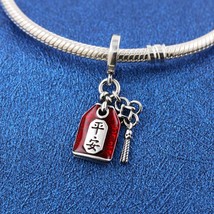 2024 Chinese New Year Release Sterling silver Lucky Amulet Double Dangle Charm  - £14.22 GBP