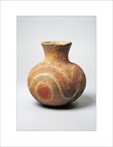 8.5x11 Old Native American Pottery Bottle Jar Mug Fine Art Print Picture Poster - £9.69 GBP