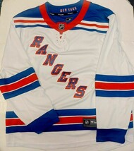 Fanatics NHL New York Rangers Breakaway Jersey Mens Size L White Red Blue NWOT - $80.96