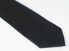 Men's Woven Tie Hankie Set J.Valintin Private Collection R74 Black Shadow Stripe image 3
