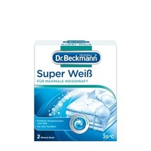 Dr.Beckmann SUPER WEISS laundry whitening sachets - Made in Germany -FRE... - $9.89