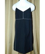 Balenciaga Dress Silver Chain Straps &amp; Detail Black Slip Style NWT $1775 40 - $7,888.33 MXN