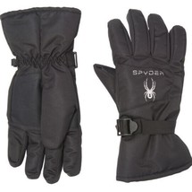 Spyder Women&#39;s Shredder Limitless Ski Gloves, Size S/M, Color Black, NWT - £23.34 GBP