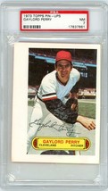 1973 Topps Pin-Ups Gaylord Perry PSA 7 P1252 - £445.80 GBP
