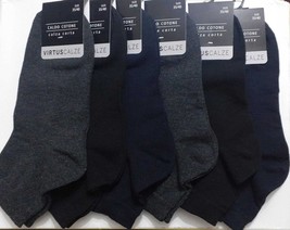 6 Pairs Of Women&#39;s Short Half Socks Virtus Warm Cotton V1222 - $261.52 MXN