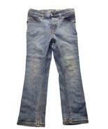 Toddler Girls B&#39;Gosh Skinny Jeans Size 4T Blue Denim Stretch Light Wash ... - £7.00 GBP