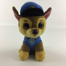 Ty Paw Patrol Rescue Pups Chase Police Dog 6&quot; Plush Stuffed Animal Beani... - £13.87 GBP
