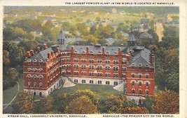 Kissam Hall Vanderbilt University Nashville Tennessee 1920s postcard - £5.42 GBP