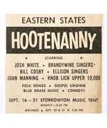1963 Hootenanny Bill Cosby Appearance Advertisement Eastern States Expo ... - €25,73 EUR