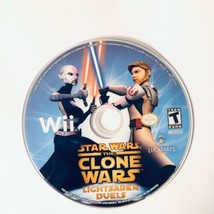 Nintendo Wii : Star Wars The Clone Wars: Lightsaber Duels- No Case - £10.25 GBP