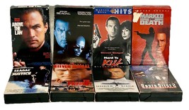 Steven Seagal VHS Lot of 8 - $25.00