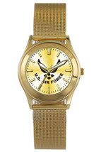 LADIES ANALOG QUARTZ DRESS WATCH - USAF AIR FORCE 11DL - £35.79 GBP