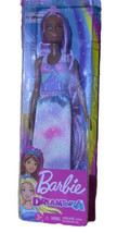 Mattel 2018 Barbie Dreamtopia Princess 12” Doll Long Purple Hair Hairbru... - $22.03