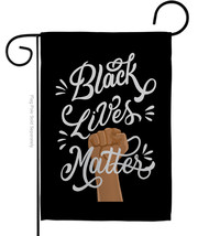 Black Lives Matter Stop Racism - Impressions Decorative Garden Flag  - £15.96 GBP