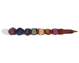 Gypsy Daze Smokes Rainbow Chakra Tumbled Gemstone Healing Crystal Refillable Ink - £11.59 GBP