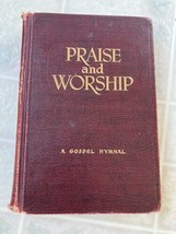 Vintage PRAISE AND WORSHIP CHURCH HYMNAL LILLENAS Publishing Hardcover - £15.42 GBP