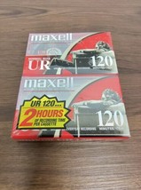 Maxell 120 Minutes 2 Audio Cassette Tape Factory Sealed! - £13.56 GBP