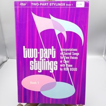 Vintage Sheet Music Songbook, Two Part Stylings Part 1 Interpretations Sacred - £20.17 GBP