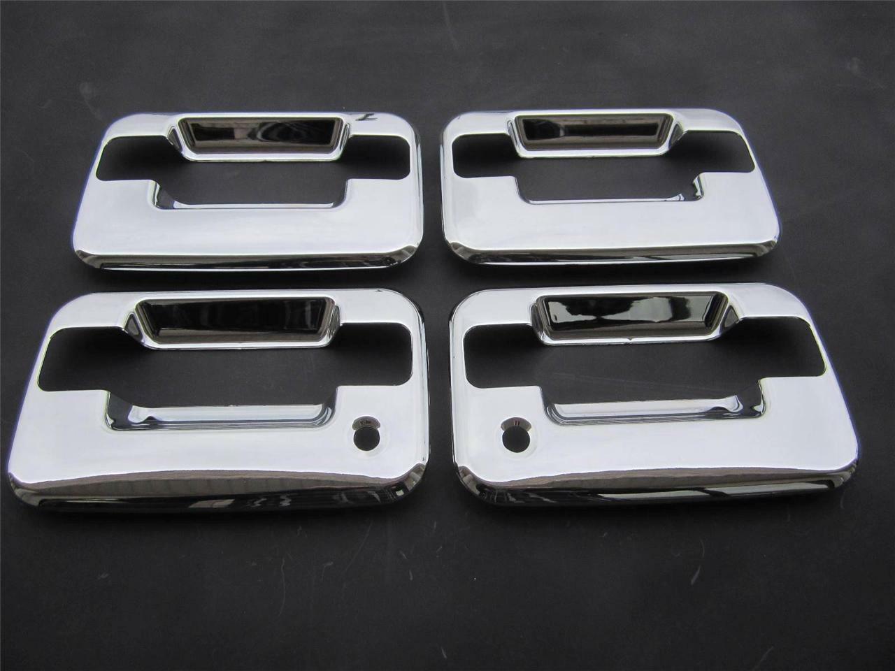 06-08 Lincoln Mark LT Chrome Handle bezels W/O Key Pad W/ passenger Key ... - $22.76