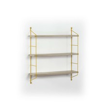 Neelix Rustic 3 Tier Floating Wall Shelf for Books &amp; Decor - $71.99