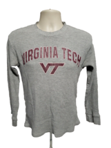 Virginia Tech Adult Medium Gray Long Sleeve Sweatshirt - $19.80