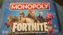 MONOPOLY Fortnite Edition Board Game Original Excellent Condition - £6.91 GBP