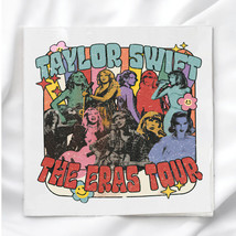 Taylor Swift Fabric Square Quilt Block Eras Tour for sewing, quilting cr... - $3.60+