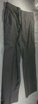 US Navy USN Mens Class 15 Black Washable Polyester Wool Trousers Pants 3... - $323.53 MXN