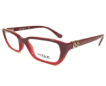 Vogue Eyeglasses Frames VO 5241-B 2669 Red Gold Cat Eye Full Rim 50-17-135 - $55.91