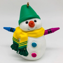 Hallmark Keepsake Ornament Rainbow Snowman Crayola Crayons 2007 - $12.67