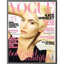 Vogue Magazine April 2011 mbox3153/d Bold and Beautiful - Kate Winslet - £6.62 GBP