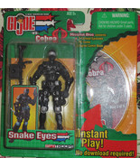 GI Joe vs Cobra A real American Hero Snake Eyes Spy troops Mission Disc ... - $34.99