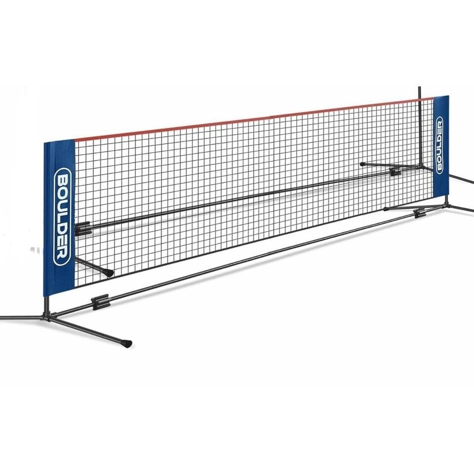 10ft Wide Boulder Badminton Pickleball Net - Adjustable Portable Insta-Net - $58.85