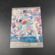 1991 Fleer Nolan Ryan 355 Ultra Texas Rangers Baseball Card - $2.10